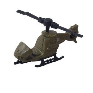 Military Toy Helicopter 3.75" Action Figure Vehicle Soldier Force
